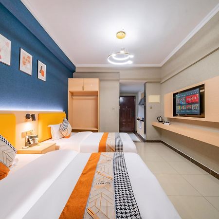 Pazhou Angda International Aparthotel Canton Fair Branch Eksteriør billede