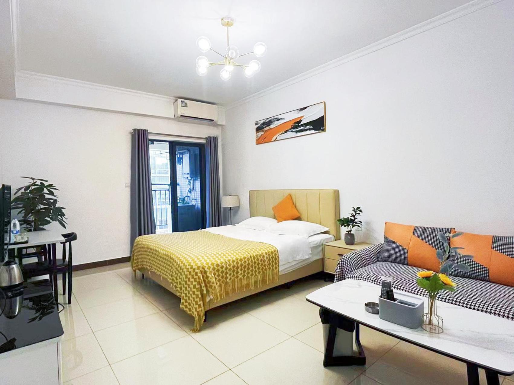 Pazhou Angda International Aparthotel Canton Fair Branch Eksteriør billede