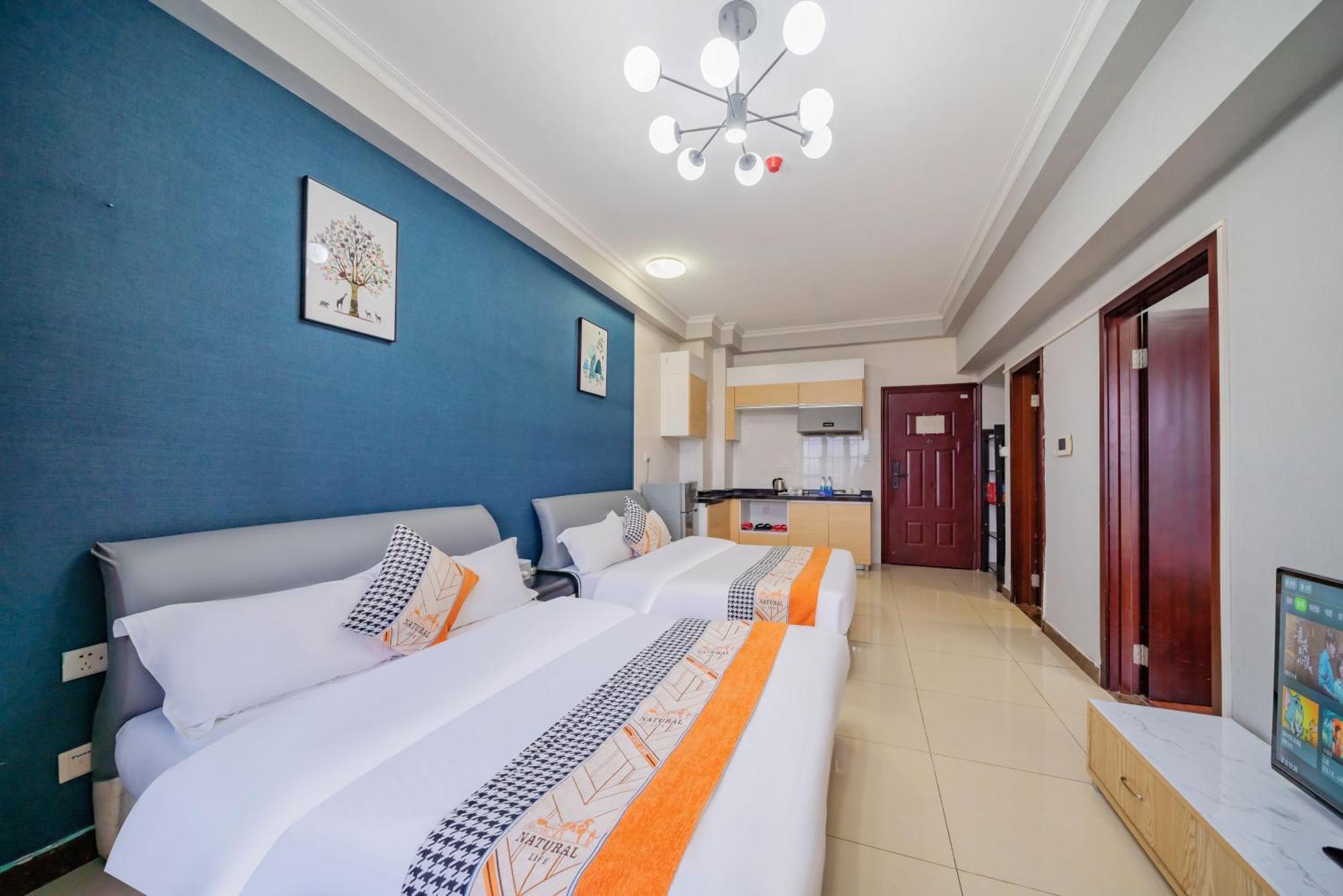 Pazhou Angda International Aparthotel Canton Fair Branch Eksteriør billede