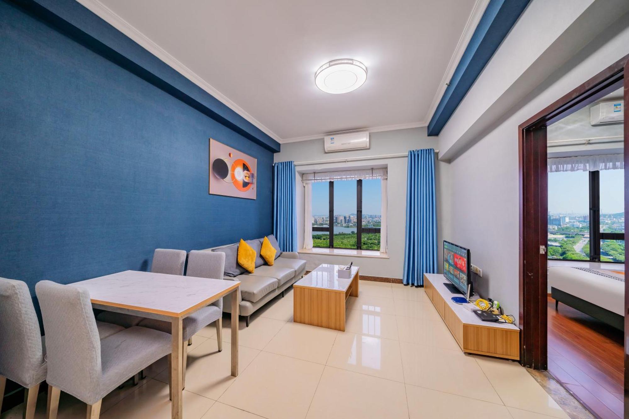 Pazhou Angda International Aparthotel Canton Fair Branch Eksteriør billede