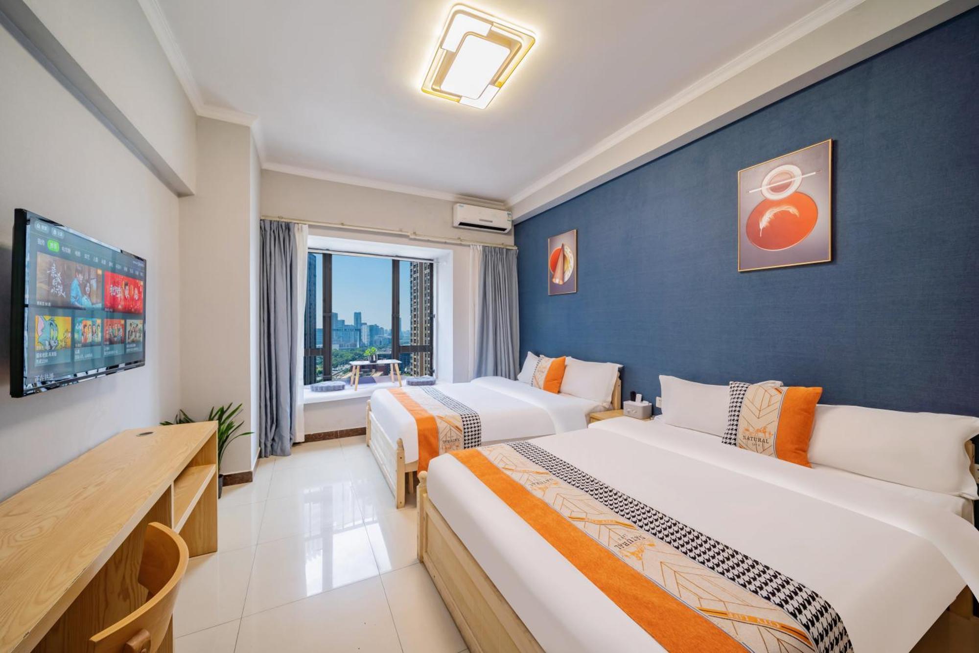 Pazhou Angda International Aparthotel Canton Fair Branch Eksteriør billede