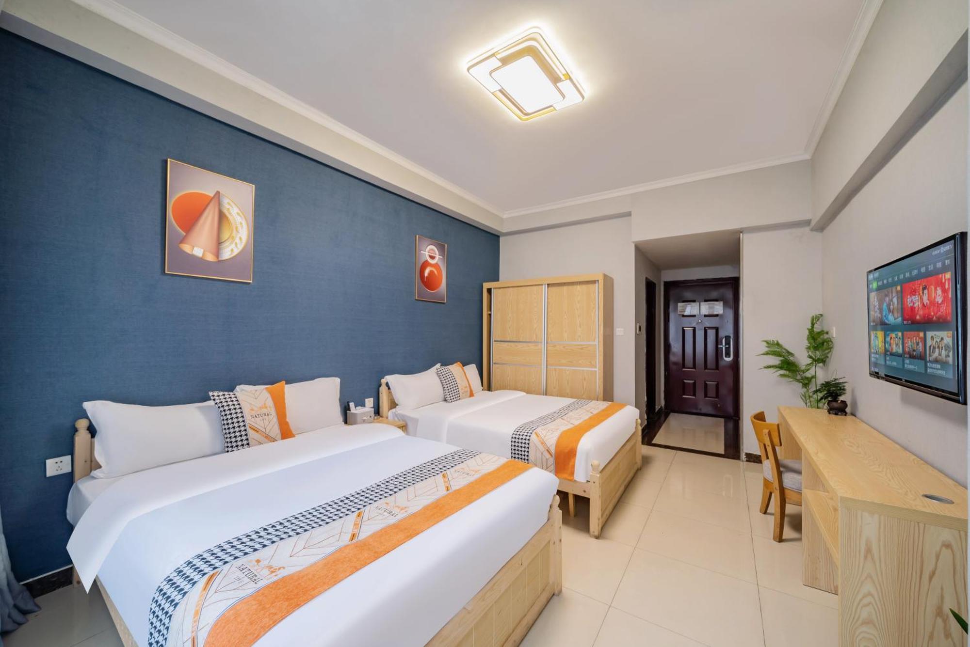 Pazhou Angda International Aparthotel Canton Fair Branch Eksteriør billede