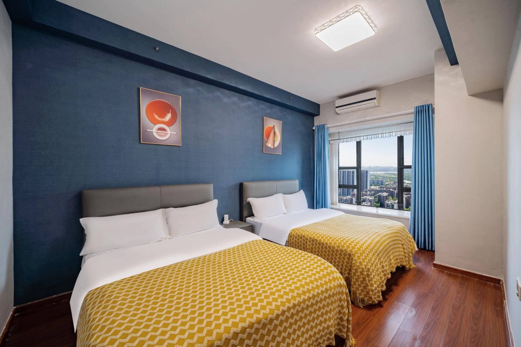 Pazhou Angda International Aparthotel Canton Fair Branch Eksteriør billede