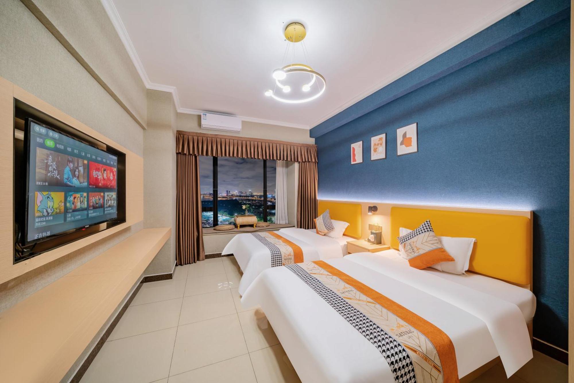 Pazhou Angda International Aparthotel Canton Fair Branch Eksteriør billede
