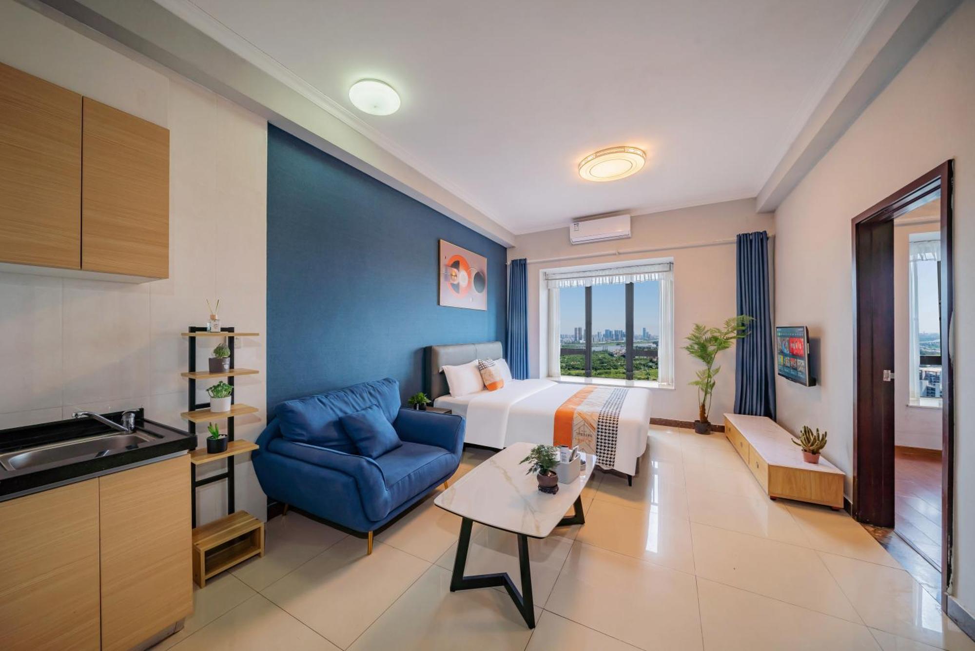 Pazhou Angda International Aparthotel Canton Fair Branch Eksteriør billede