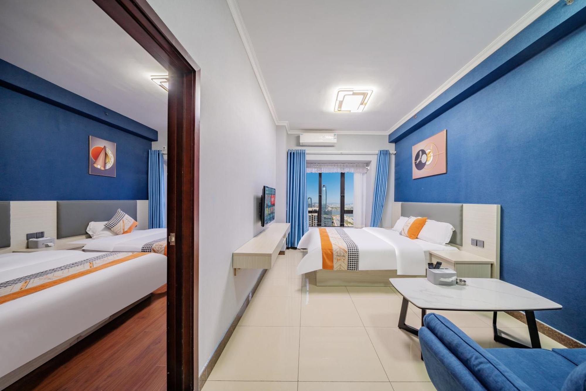 Pazhou Angda International Aparthotel Canton Fair Branch Eksteriør billede