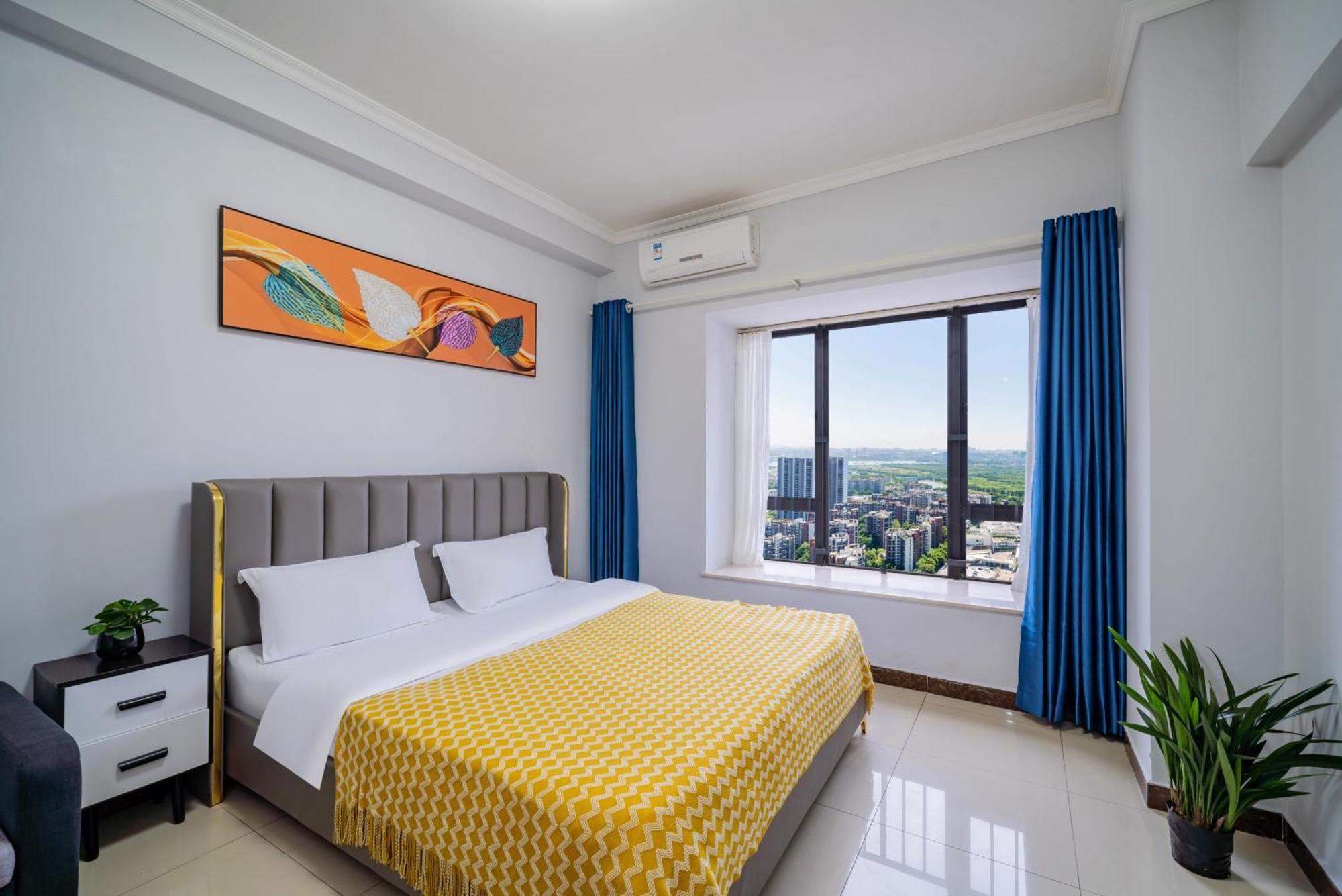 Pazhou Angda International Aparthotel Canton Fair Branch Eksteriør billede