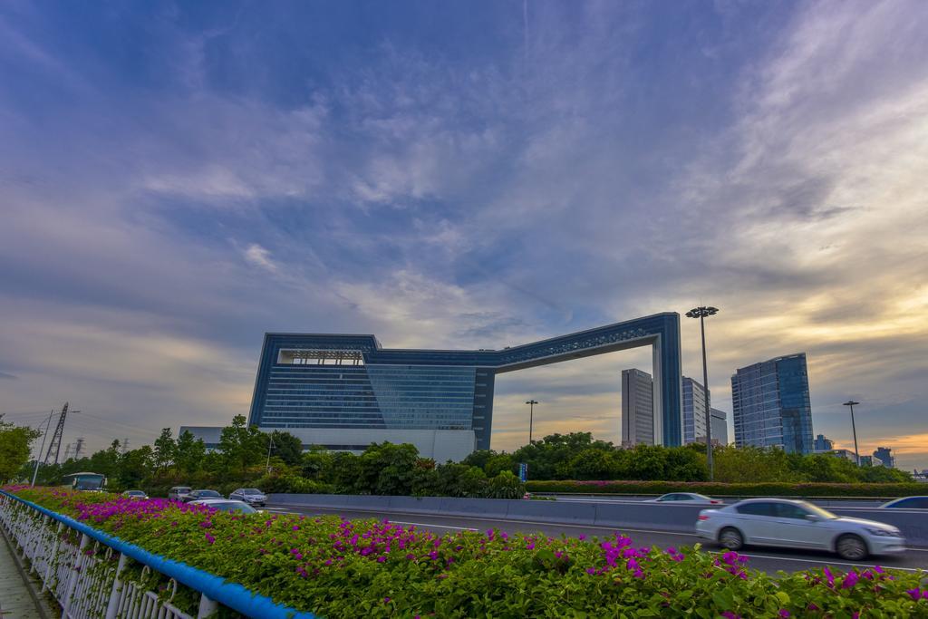Pazhou Angda International Aparthotel Canton Fair Branch Eksteriør billede