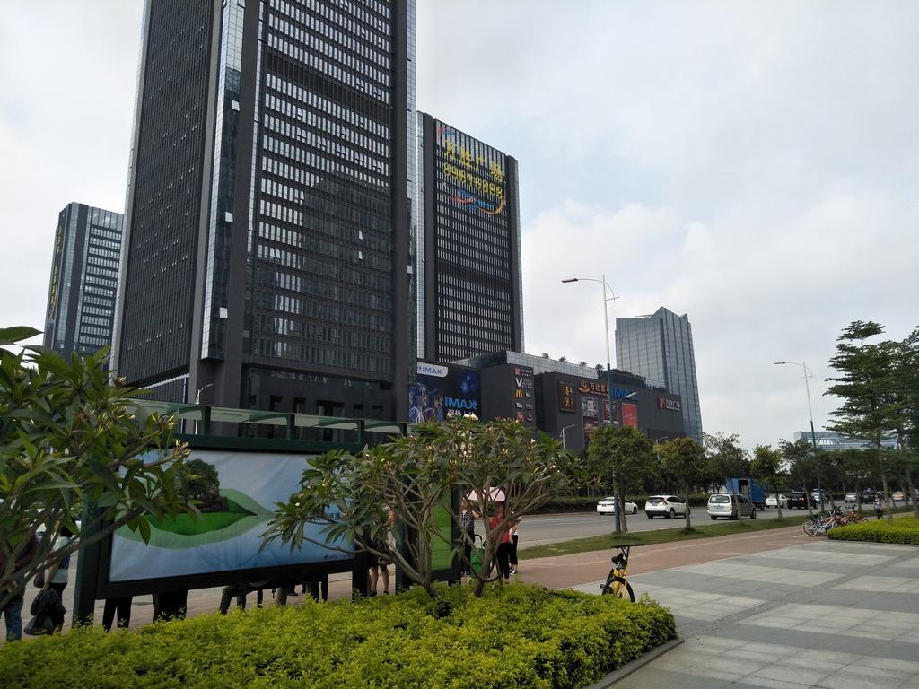 Pazhou Angda International Aparthotel Canton Fair Branch Eksteriør billede