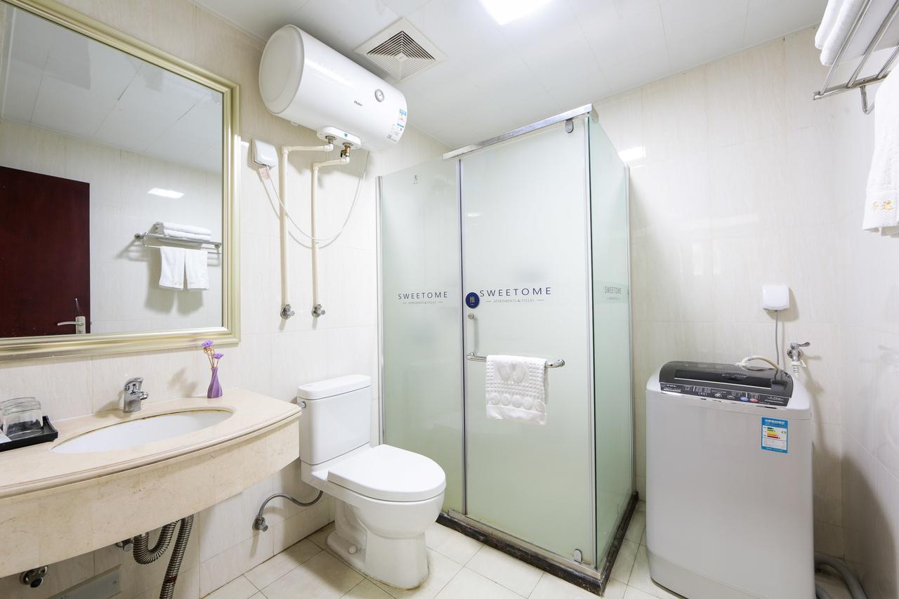 Pazhou Angda International Aparthotel Canton Fair Branch Eksteriør billede